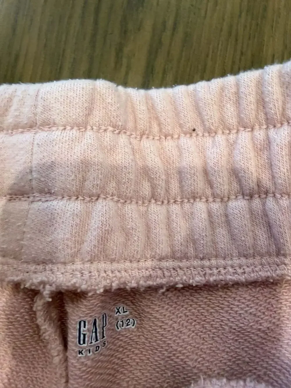 Gap Kids Girls Light Pink Wide-Leg Sweatpants